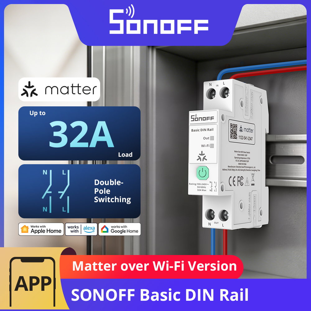 Sonoff Basic - SONOFF BASIC-1GSP 기본 단일 채널 DIN