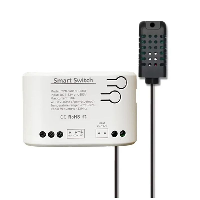 Smart Relay Tuya - A01F-투야 스마트 라이프 와이파이 스위치 릴레이,