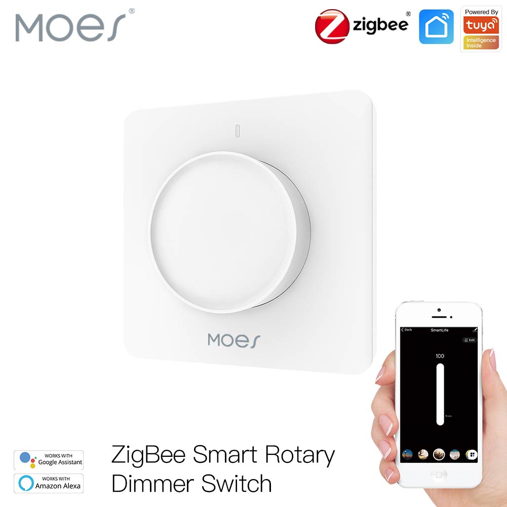 Smart Relay Tuya - MOES 투야 지그비 스마트 회전식 조광