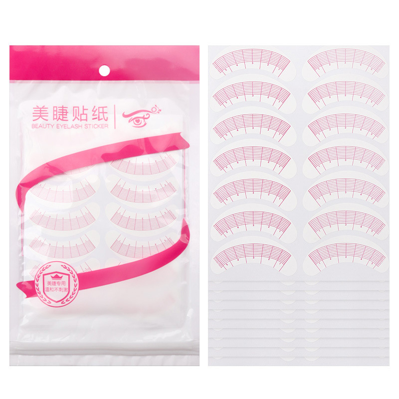 Tasmota - 70 쌍 속눈썹 매핑 스티커 눈