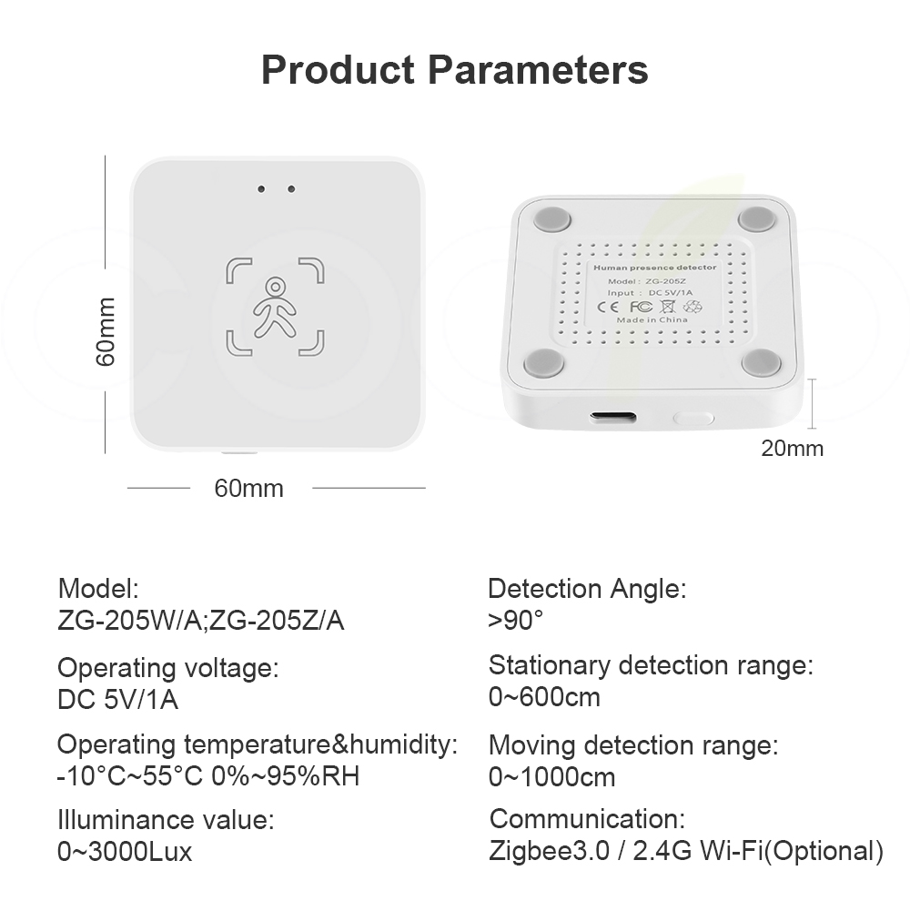 Tuya WiFi/ Zigbee 스마트 인체 감지 센서 - Home Assistant Tuya 리뷰 및 가격
