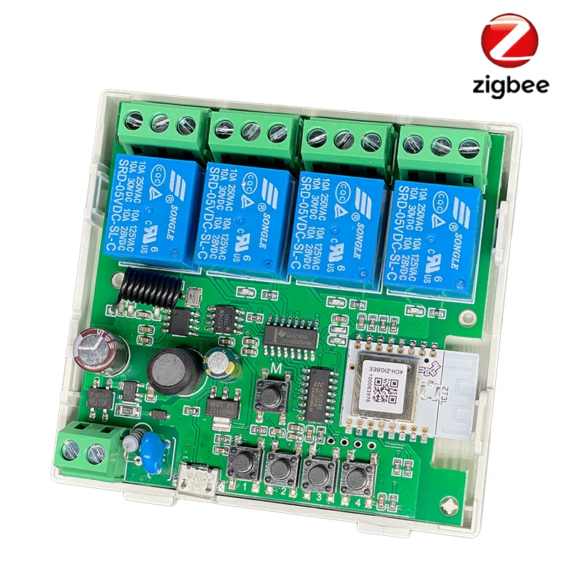 Tuya 스마트 Zigbee 220V 스위치 Ding  - Tuya 4 Channel 리뷰 및 가격