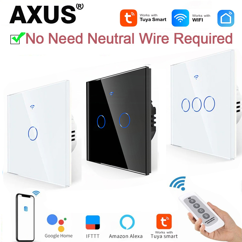 AXUS EU WiFi 스마트 조명 스위치, 중성선 필 - Smart Relay Tuya 리뷰 및 가격