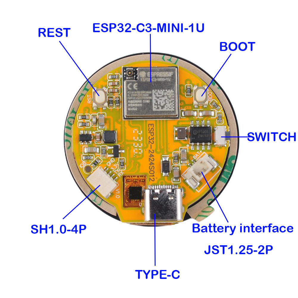 ESP32 디스플레이 1.28인치 ESP32-C3 Wi - Smart Home Module Iot 리뷰 및 가격