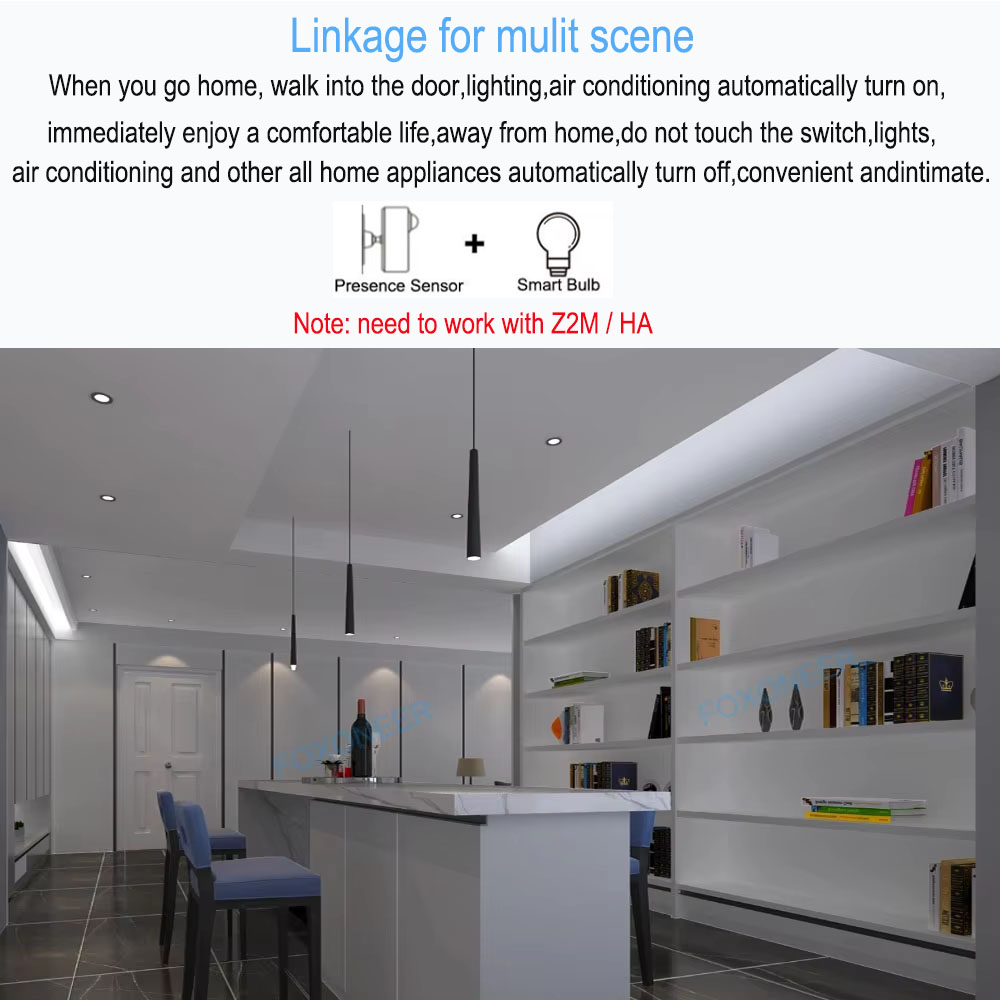 스마트 Zigbee 인간 존재 감지기, 휘도/거리 감지 - Tasmota 리뷰 및 가격