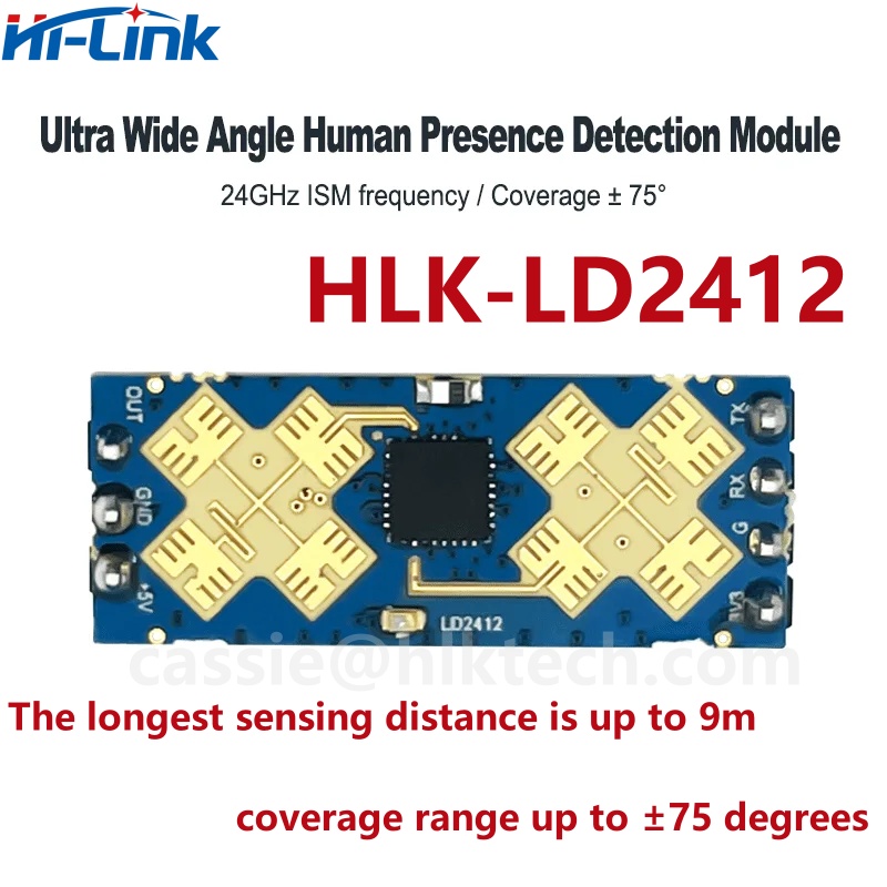 하이링크 HLK-LD2412 24G 인간 존재 및 모션 - Tasmota 리뷰 및 가격