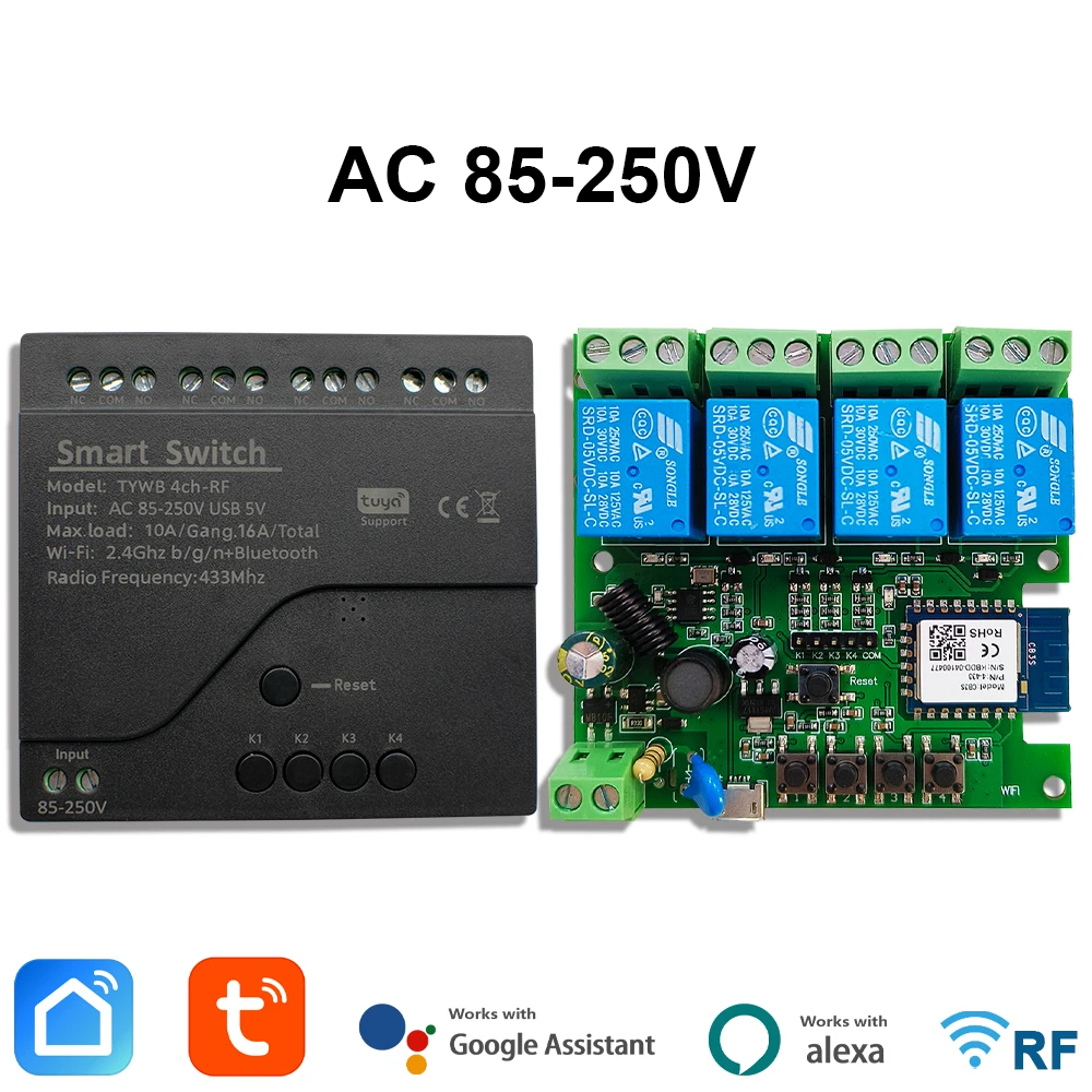 Tuya AC 85-250V 4 채널 Wifi 스마트  - Sonoff Mini R4 리뷰 및 가격
