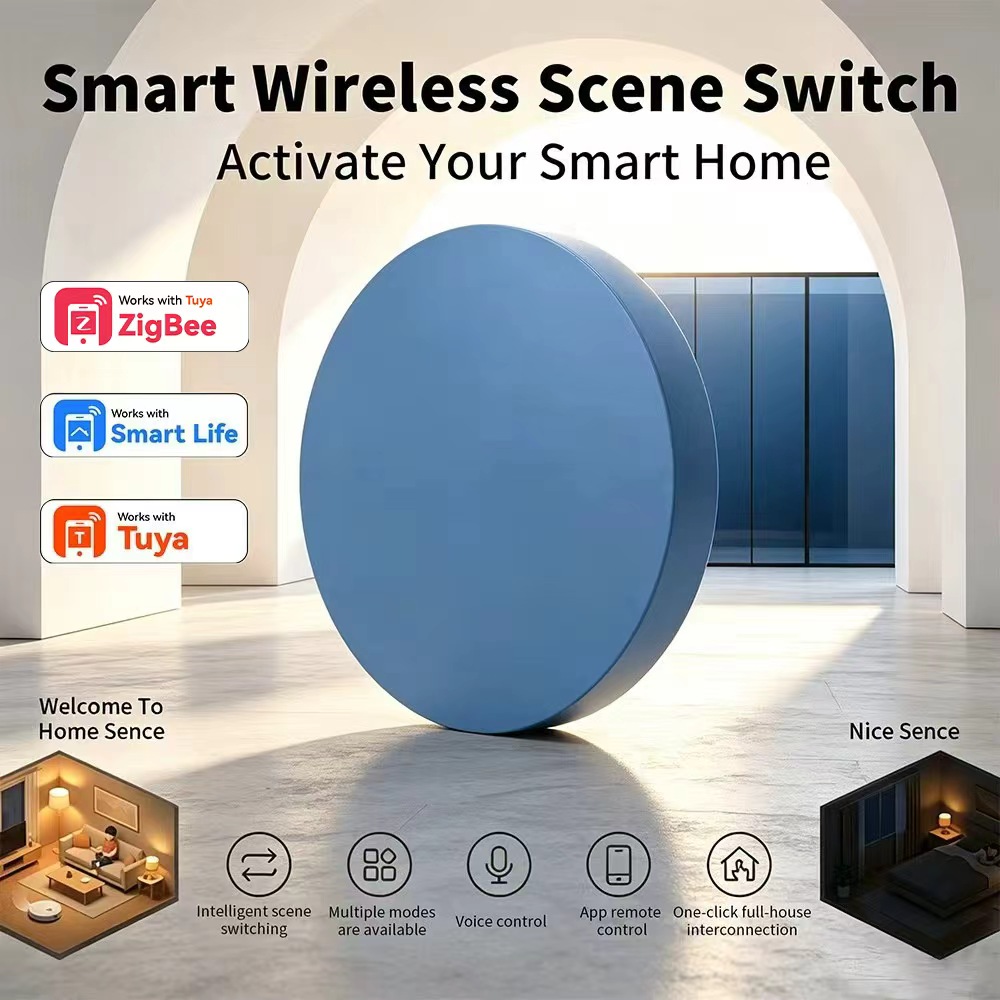 Zigbee 스마트 씬 푸시 버튼, Tuya Smart - Home Assistant Tuya 리뷰 및 가격