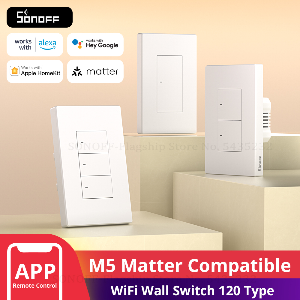 SONOFF M5 Matter WiFi 스마트 벽 스위 - Sonoff Basic 리뷰 및 가격