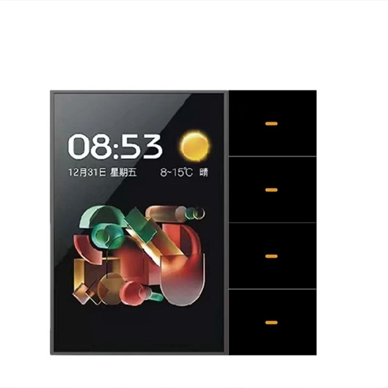 AED6-Tuya Zigbee 3.5 인치 스마트 월  - Tuya 4 Channel 리뷰 및 가격